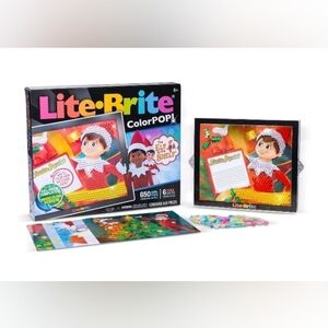 New In Box Interactive Fun Toy Lite Brite - Color Pop Elf on The Shelf